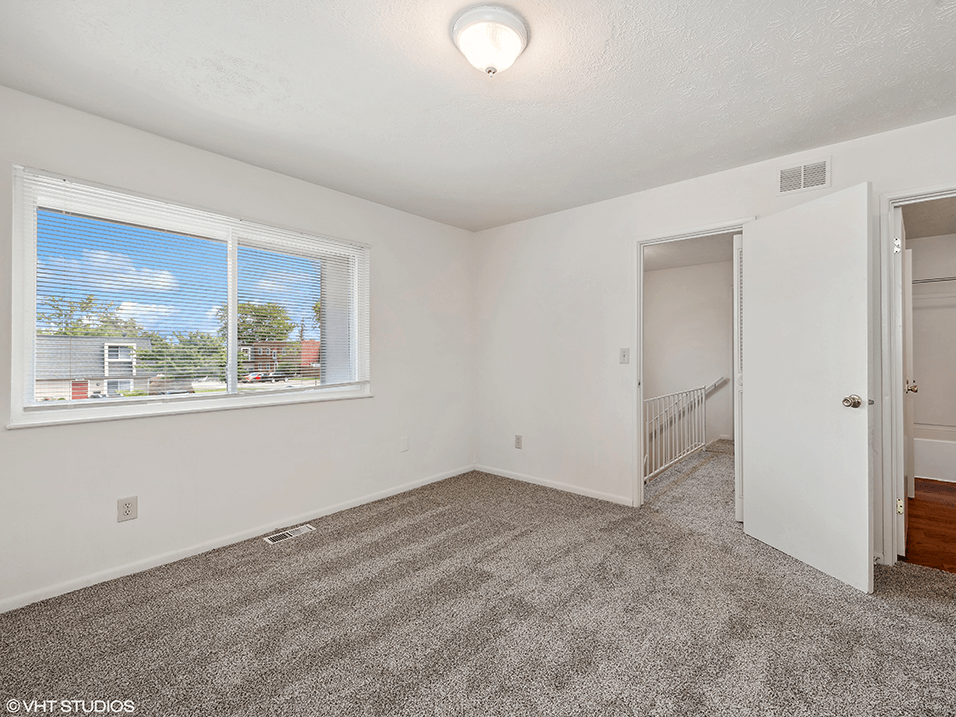 Apartment Bedroom with Connected Bathroom