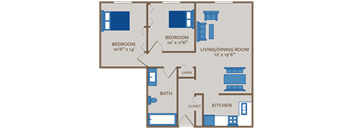 2 Bedroom