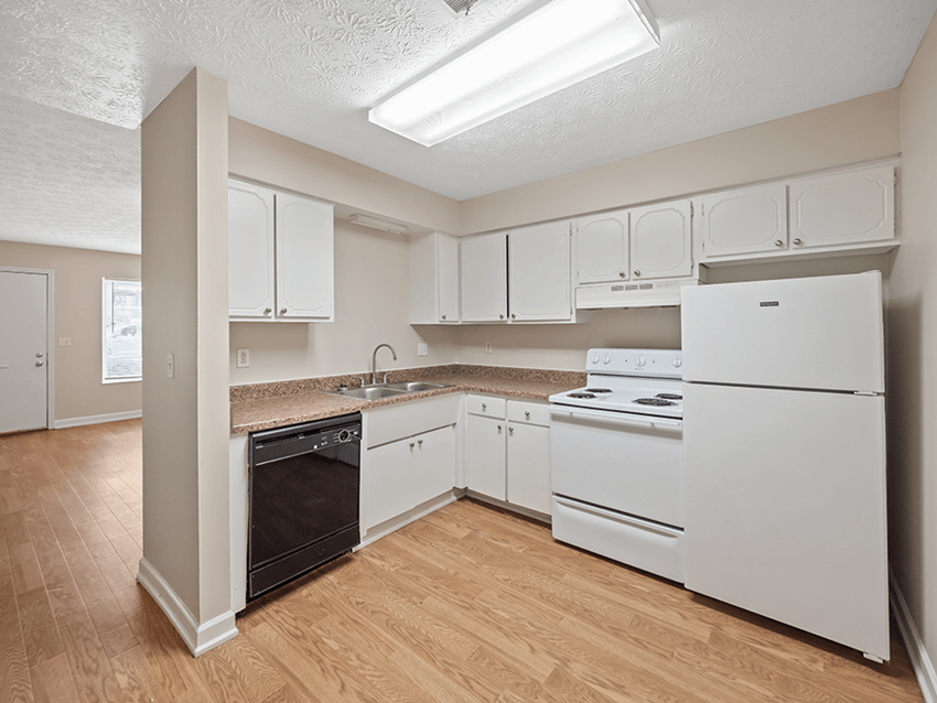 Apartment Kitchen with Dishwasher - Photo Gallery 1
