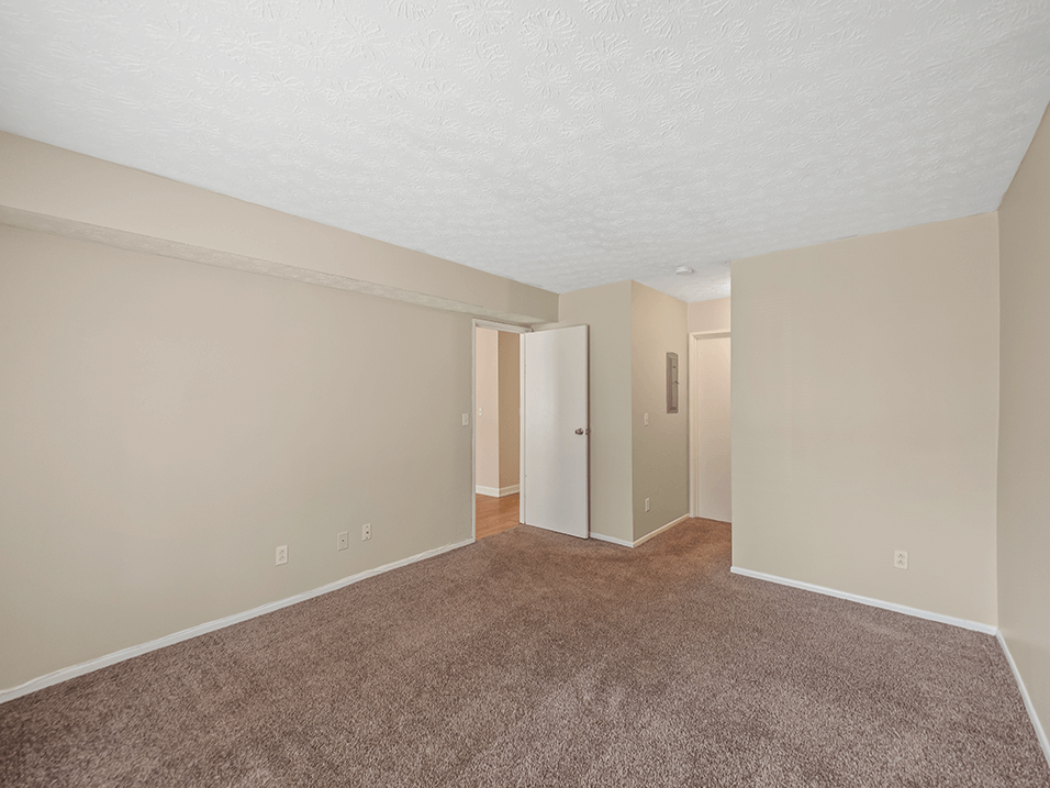 spacious apartment bedroom