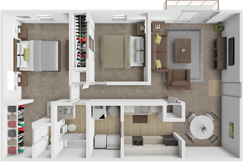 Ardsley Ridge floor plan Birch