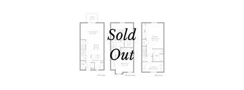 four different sold out house plans with the word sold out on them