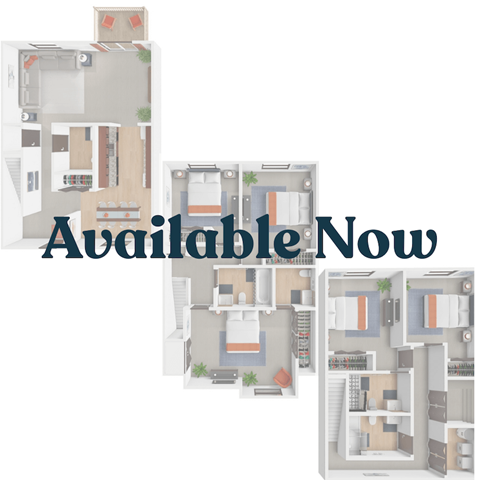 5 bed 3.5 bath floor plan available now!