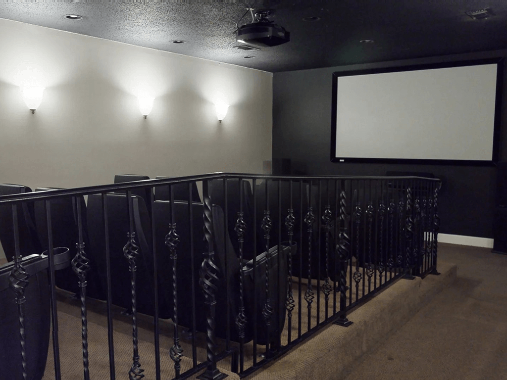 Private Movie Room at apartment community