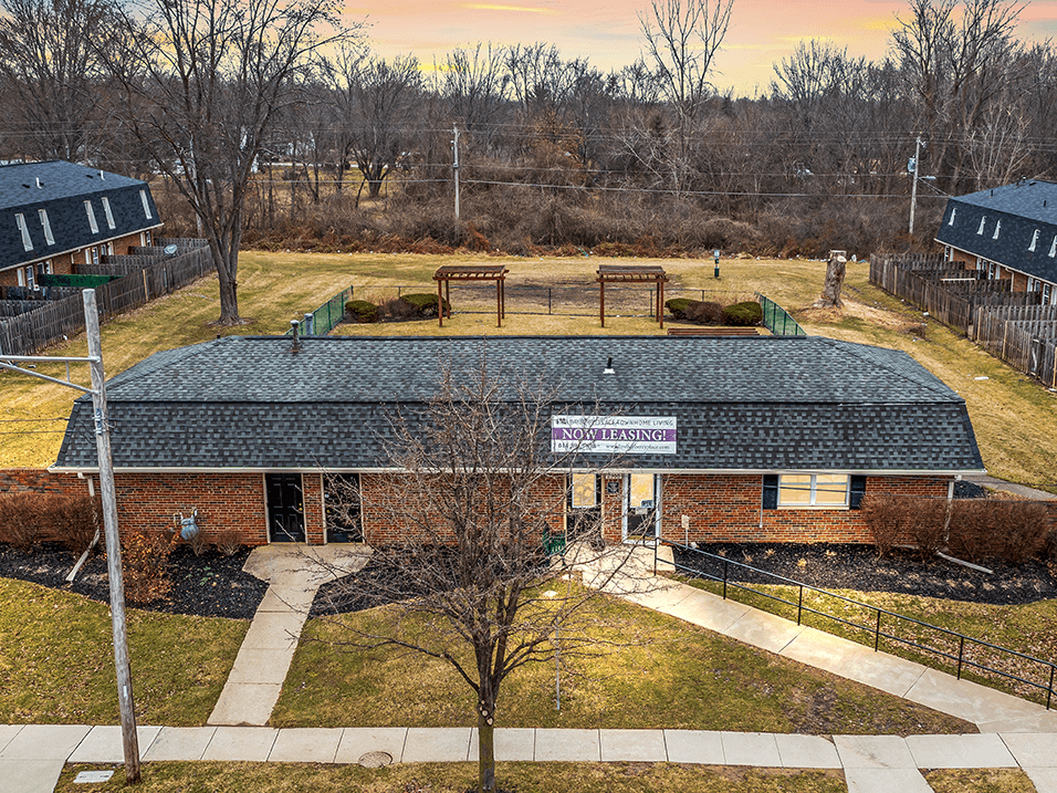 leasing office at Bayberry Townhomes