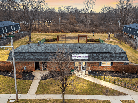 leasing office at Bayberry Townhomes