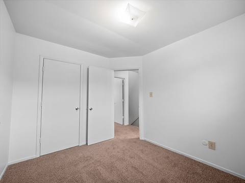 apartment with Walk-In Closets