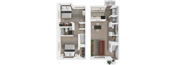 lexington floor plan at berkshire apartments