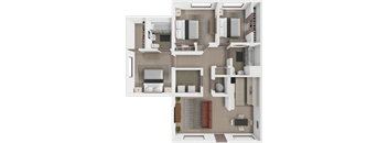 phoenix floor plan at berkshire apartments