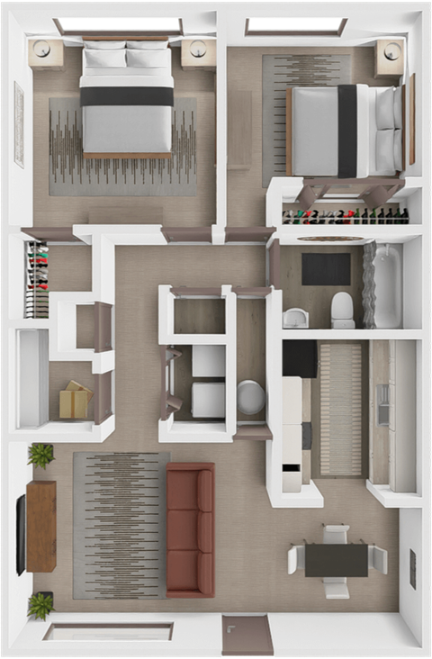 savannah floor plan at berkshire apartments