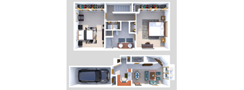 2 Bedroom Townhome at Crystal Bay Townhomes