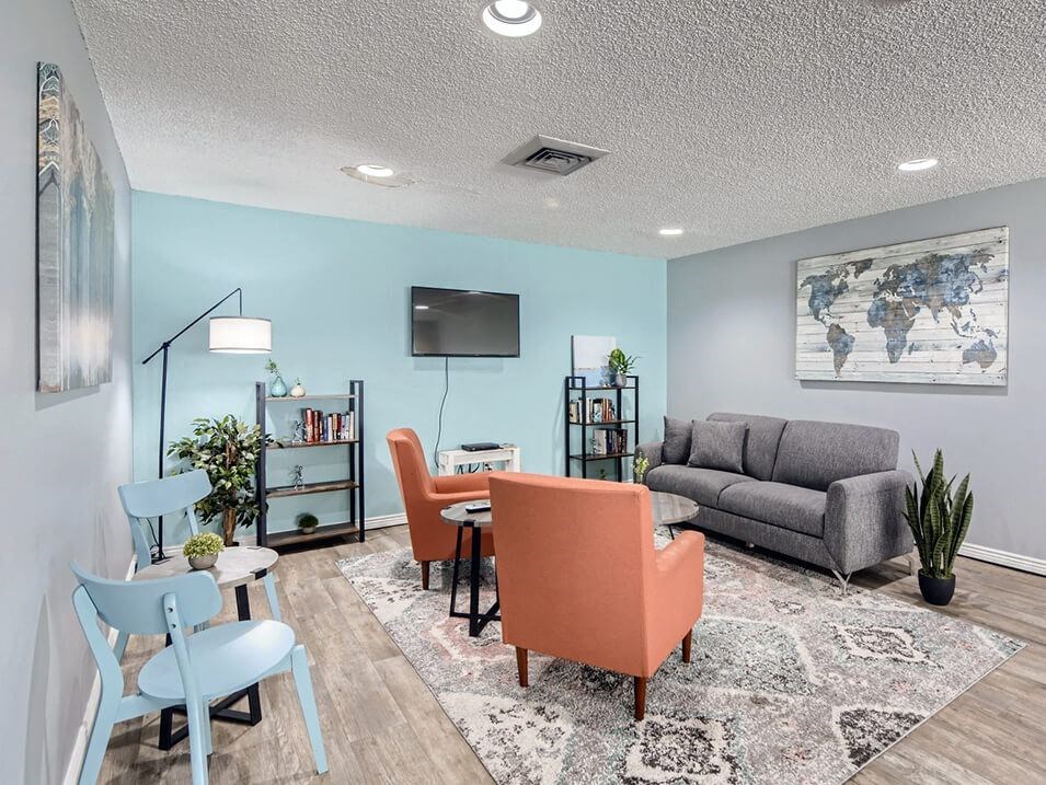 great clubhouse gathering space