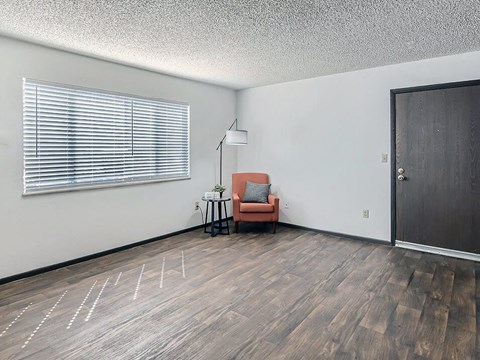 large living room at country green apartments