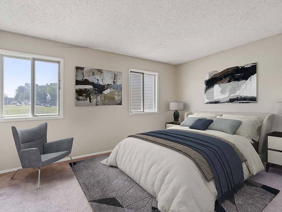 Master bedroom for Two bedroom