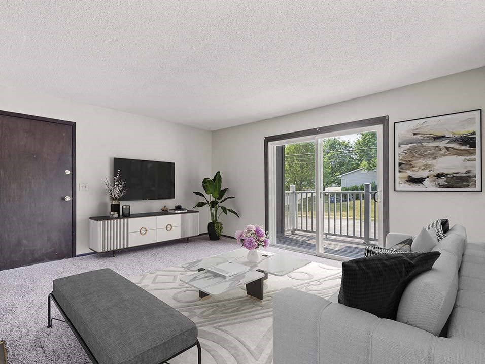 Two bedroom living room