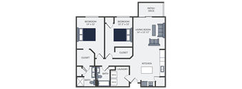 a floor plan of a home