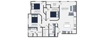 a floor plan of a home