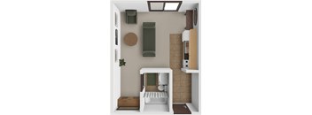 A small bathroom with a toilet and sink.