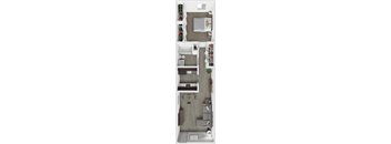Clair Commons One Bedroom floor plan