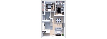 a floor plan of a house