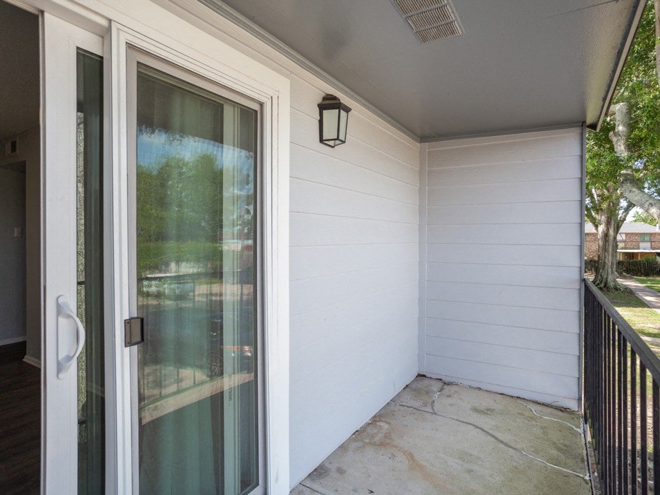 apartment with Private Patio