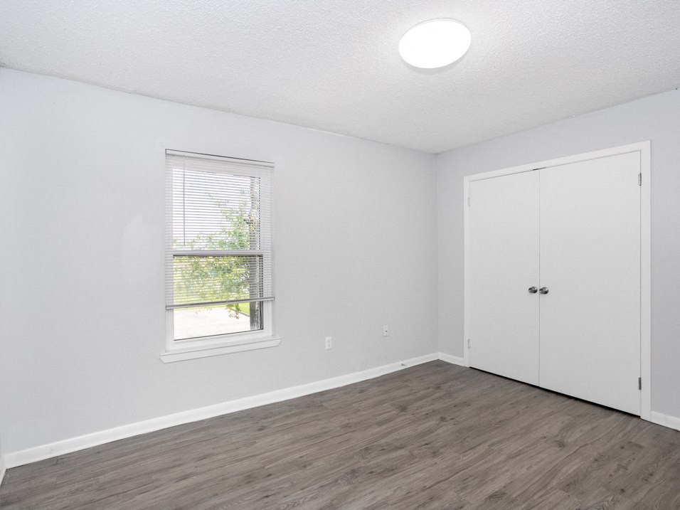 Apartment Bedroom with Big Closet