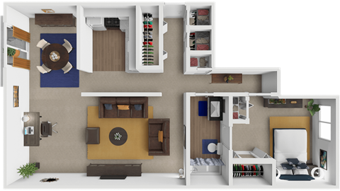 Centre Ridge Apartments Armbrust 1 Floor Plan