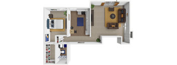 Centre Ridge Apartments Armbrust 2 Floor Plan