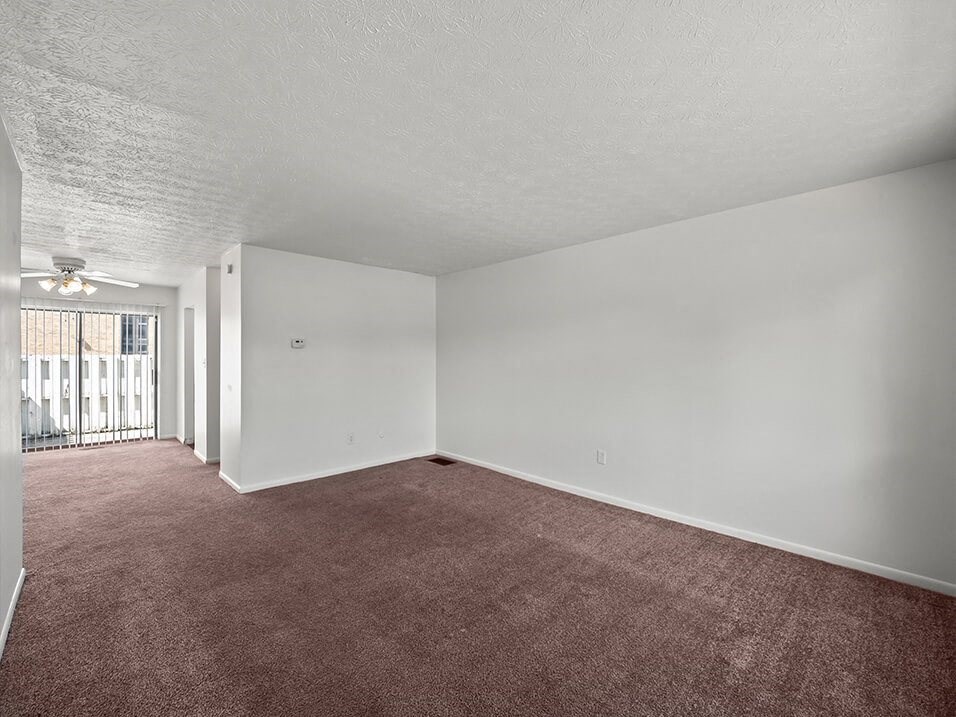 living room in apartment