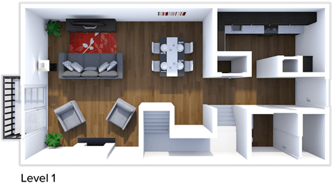 Barcelona Floor Plan Level 1