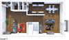 Corsica Floor Plan Level 1