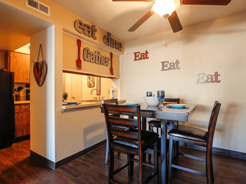 Ceiling Fan over Dining Room Table - Photo Gallery 4