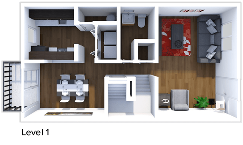 Madrid Floor Plan Level 1