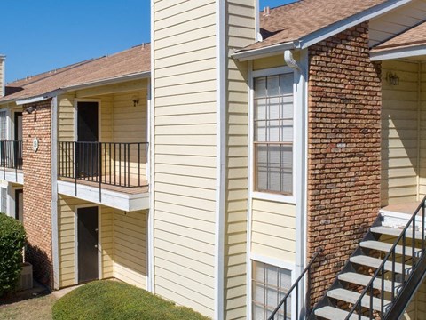 the balconies at the apartments for rent