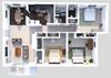 Three Bedroom Floor Plan