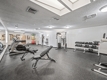 Apartment Fitness Center with Free Weights - Photo Gallery 17