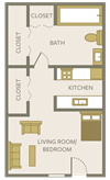 studio apartment for rent in toledo oh