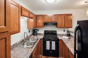 Updated kitchens in Grand Rapids apartments