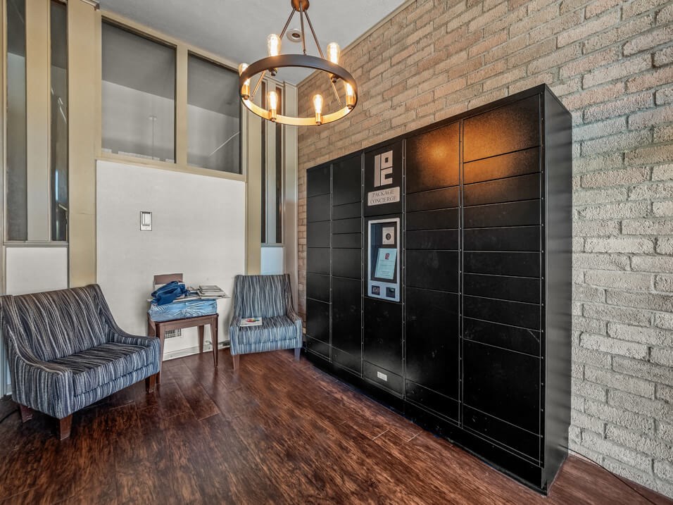 apartment community with Package Locker System