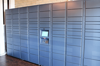 Amazon Hub amenity at Edge at Arlington Apartments