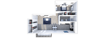 1 bedroom apartment floor plan
