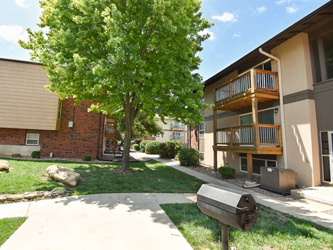 our apartments are located in Wichita Kansas with patio/balcony