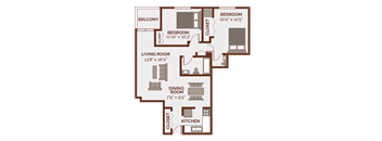 a floor plan of the first floor