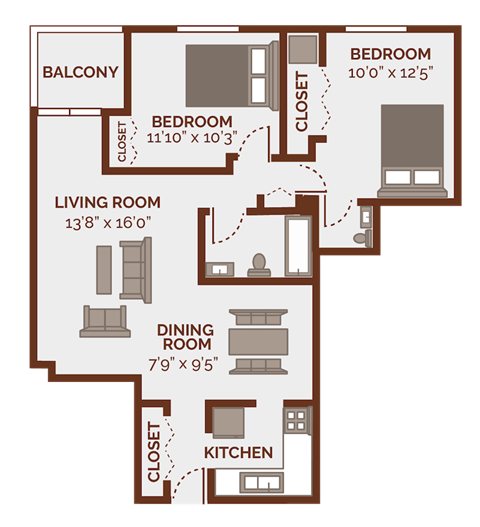 a floor plan of the first floor