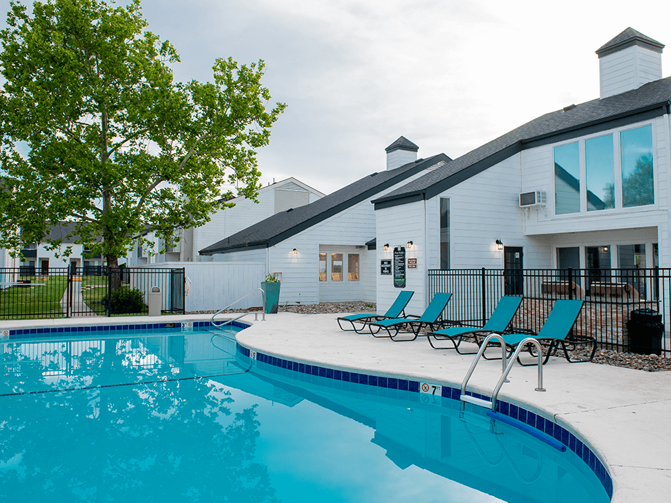 our apartments in a city have a swimming pool