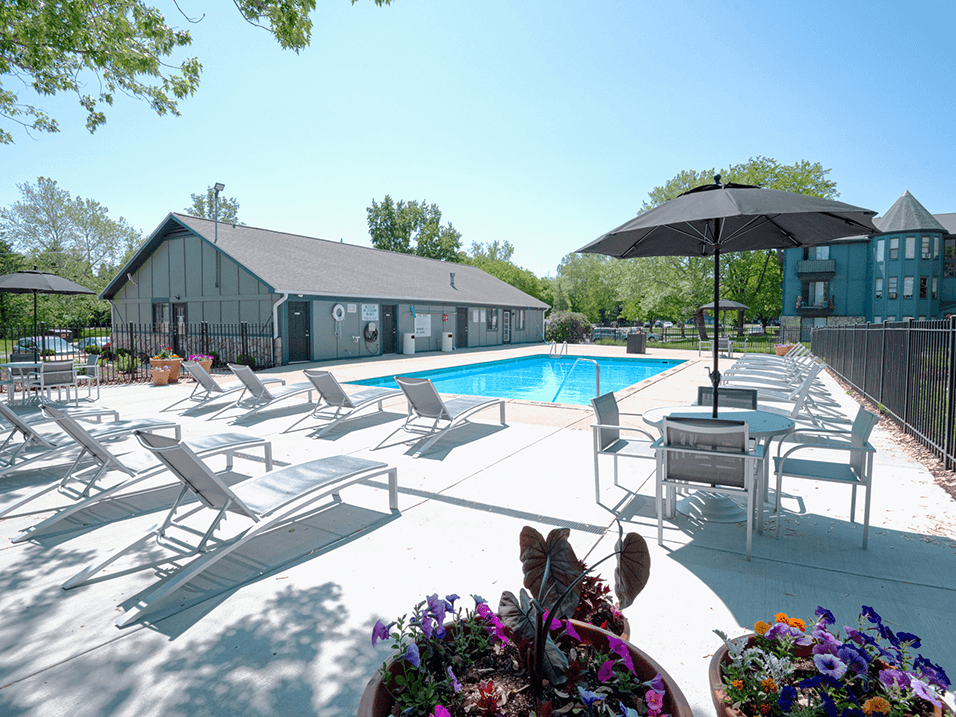 our apartments offer a swimming pool