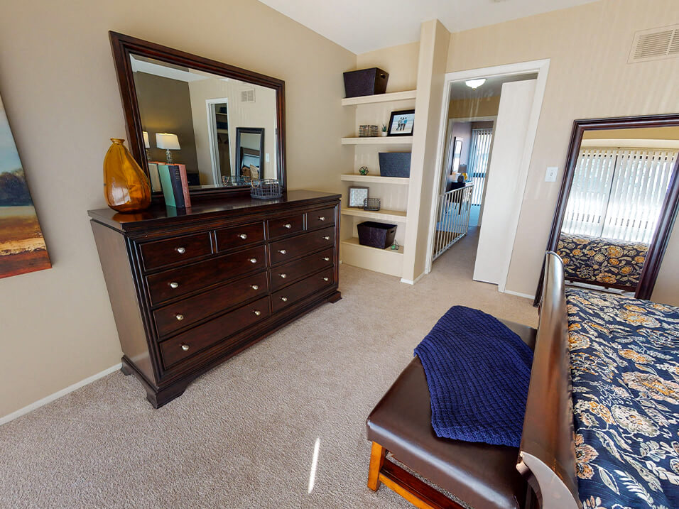 Primary Bedroom with Closet