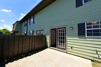 private patio with every Evansville In apartment