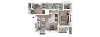 1 bedroom apartment floor plan