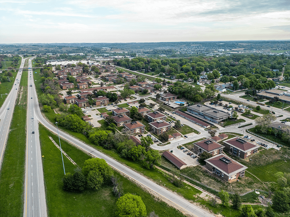 apartment neighborhood near I-680